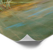 Blue Heron Fishing Poster (Ecke)