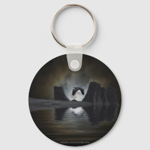 Blue Heron Geschenke Schlüsselanhänger