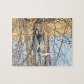 Blue Heron Horizontal Puzzle (Horizontal)