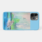 Blue Heron I phone 11 All Pro Phone Case (Rückseite (Horizontal))