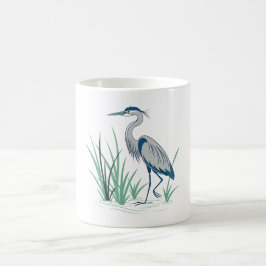 Blue Heron Kaffeetasse