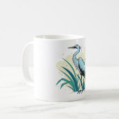 Blue Heron  Kaffeetasse (Vorderseite Links)