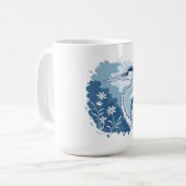 Blue Heron Kaffeetasse (Vorderseite Links)