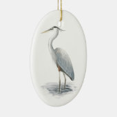 Blue Heron Keramikornament (Rechts)