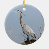 Blue Heron Keramikornament (Hinten)