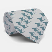 Blue Heron Krawatte (Gerollt)