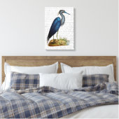 Blue Heron Leinwanddruck (Insitu (Schlafzimmer))
