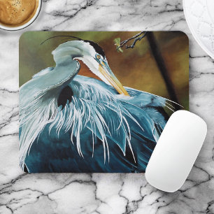 Blue Heron Mousepad