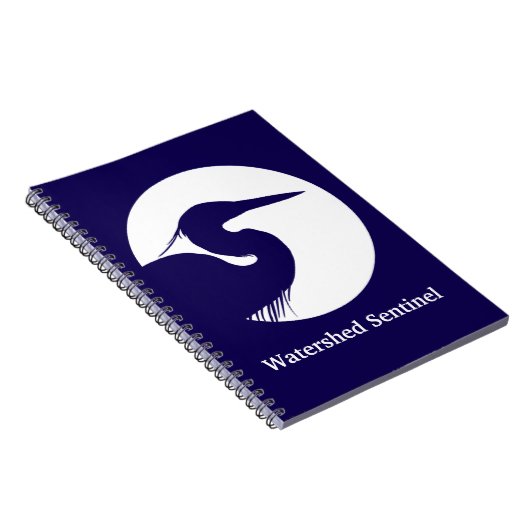 Blue heron notebook notizblock (Rechte Seite)