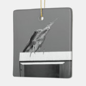 Blue Heron Ornament (Links)
