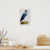 Blue Heron Poster (Küche)