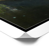 Blue Heron Poster Print (Ecke)