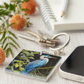 Blue Heron Schlüsselanhänger (Vorderseite rechts)