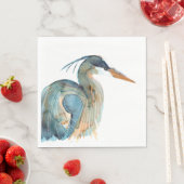 Blue Heron Serviette (Beispiel)