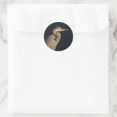 Blue Heron Sticker (Tasche)
