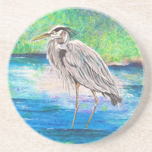 Blue Heron Stone Untersetzer