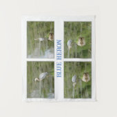 Blue Heron Tapestry Wandteppich (Vorderseite)