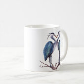 Blue Heron Tasse (VorderseiteRechts)