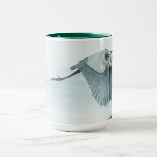 Blue Heron Tasse (15 oz) (Zentrum)
