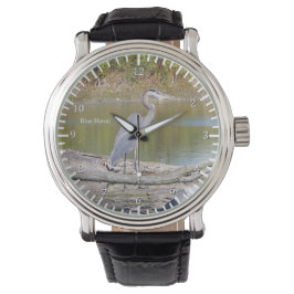 Blue Heron Uhr