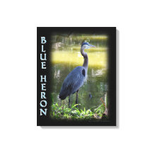 Blue Heron Wall Art Foto