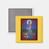 Blue Heron Zen Buddhist Center Magnet (Vorderseite/Rückseite)