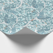 Blue Heron's Serene Nesting Place Geschenkpapier (Ecke)