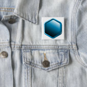 Blue Hexagon Button (Beispiel)