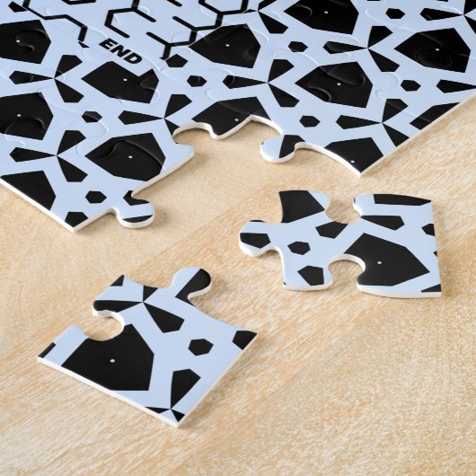 Blue Hexagon Maze Puzzle (Seite)