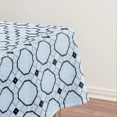 Blue Hexagon Maze Tischdecke (Beispiel)