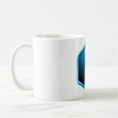 Blue Hexagon Tasse (Links)