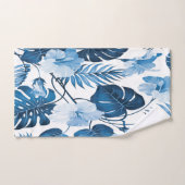Blue Hibiskus Blume Classy Tropical Beach House Badhandtuch Set (Handtuch)