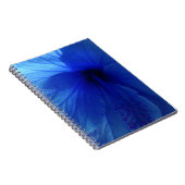 Blue Hibiskus Blume Notizblock (Rechte Seite)
