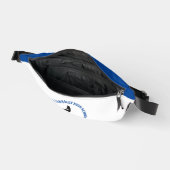 Blue High School Drill Team Tänzerin Personalisier Bauchtasche (Offen)
