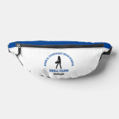 Blue High School Drill Team Tänzerin Personalisier Bauchtasche (Ablage )