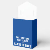 Blue High School Graduation Party Geschenkschachtel (Geöffnet)