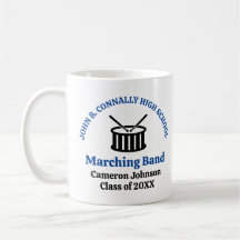 Blue High School Marching Band Customizable