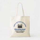 Blue High School Marching Band individuell anpassb Tragetasche (Vorne)