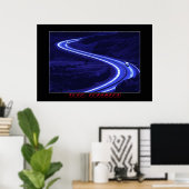 BLUE HIGHWAYS POSTER (Heimbüro)