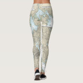 Blue Hill Bay Seekarte 13316 Leggings (Rückseite)