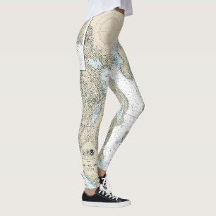 Blue Hill Bay Seekarte 13316 Leggings