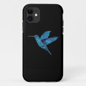 Blue Himmingbird Case-Mate iPhone Hülle (Rückseite)