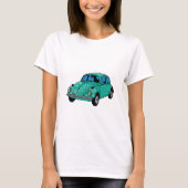 Blue Hippie Car Basic Shirt (Vorderseite)