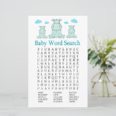 Blue Hippo Baby Shooter Word Search Game (Stehend Vorderseite)