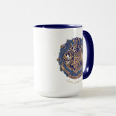Blue HOGWARTS™ Wappen Holiday Wreath Tasse (VorderseiteRechts)