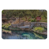 Blue Hole auf Route 66 Magnet (Horizontal)