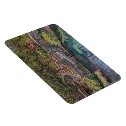 Blue Hole auf Route 66 Magnet (Rechte Seite)