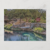 Blue Hole auf Route 66 Postkarte (Vorderseite)