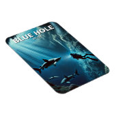 Blue Hole Belize Scuba Diving Magnet (Rechte Seite)