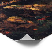 Blue Hole, Little Miami River Poster (Ecke)